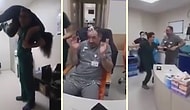 Doktor ve Hemşirelerden Hastanede Köpük Partisi!
