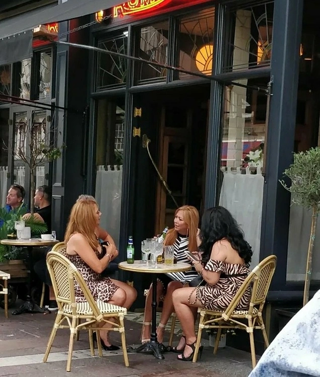 "Bir gün bir zebra, bir çita ve bir kaplan kafede buluşurlar..."