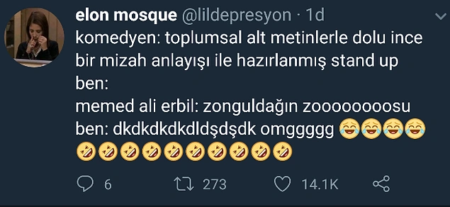 Gülüşü kulaklarımıza geldi.