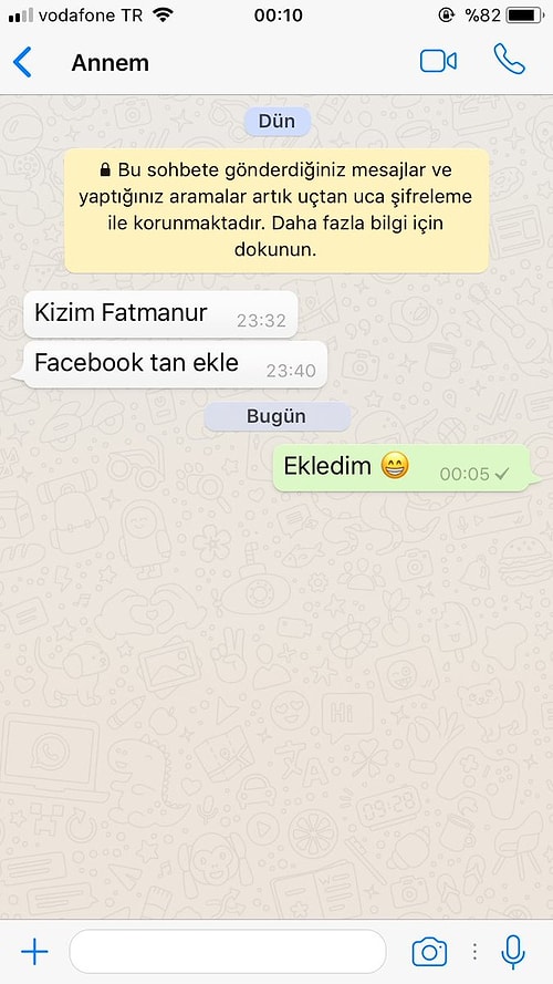 Aile Üyelerinin Whatsapp ile Komik İmtihanını Paylaşarak Kahkahaların En Büyüğünü Attırmış 13 Kişi