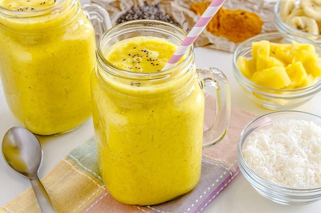 Ananaslı Milkshake!