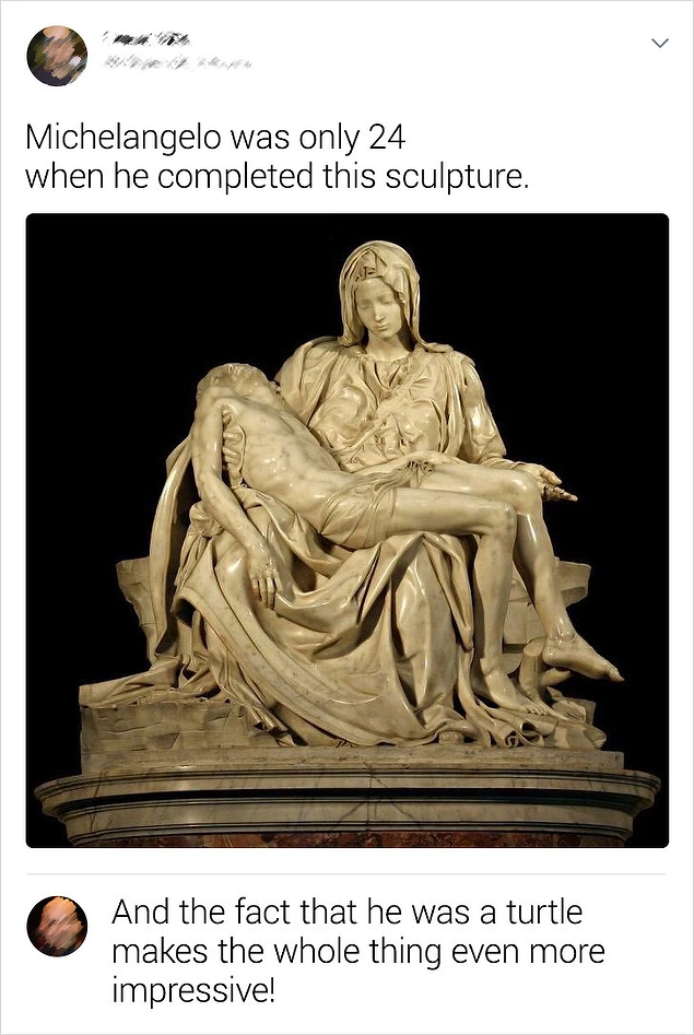 "Michelangelo bu heykeli tamamladığında henüz 24 yaşındaydı."
