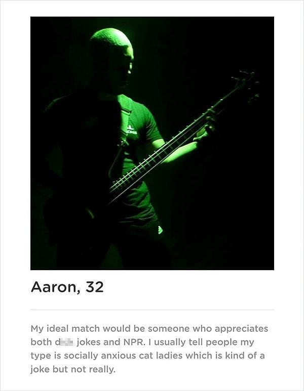 Müzik tutkunu Aaron: