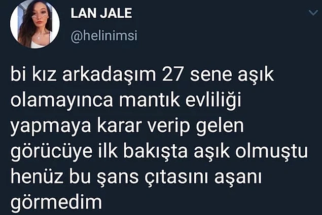 Mantık evliliği.
