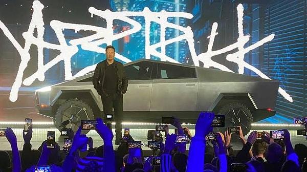 Bu haftanın gündemi ortalığı salladı. Tesla'nın CEO'su Elon Musk ilk elektrikli pikap kamyonunu Cybertruck'ı tanıttı.
