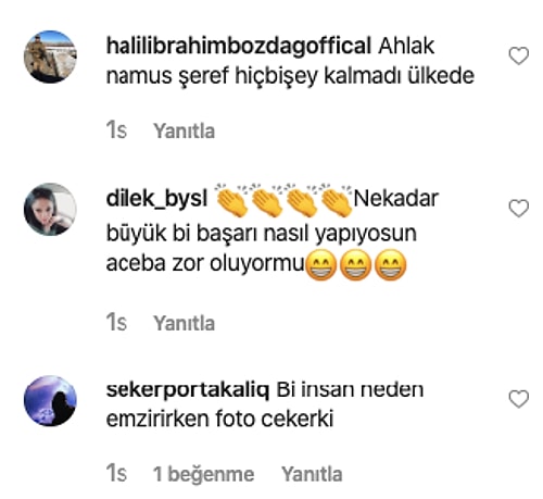 Ahlak Bekçileri Yine İş Başında! Yeni Doğum Yapan Müge Boz Emzirirken Fotoğraf Paylaştığı İçin Linç Edildi