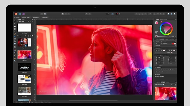 Yılın Mac uygulaması: Affinity Publisher. Adobe'nin büyük rakibi olarak, oldukça akıcı ve kullanışlı bir uygulama.