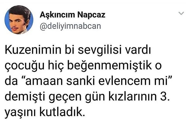 4. Büyük konuştun.