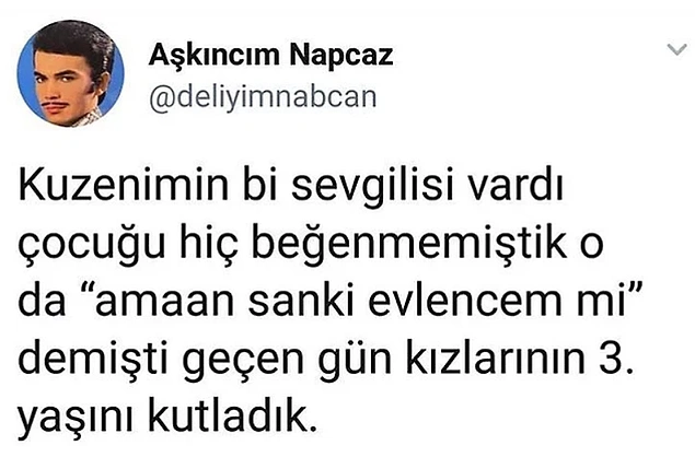 Büyük konuştun.