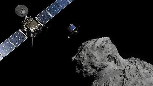 17. Rosetta: 1980'li yıllarda planlandı, 2004'te uzaya fırlatıldı ve tarihte ilk kez 2014 yılında kuyruklu yıldıza iniş yaptı!