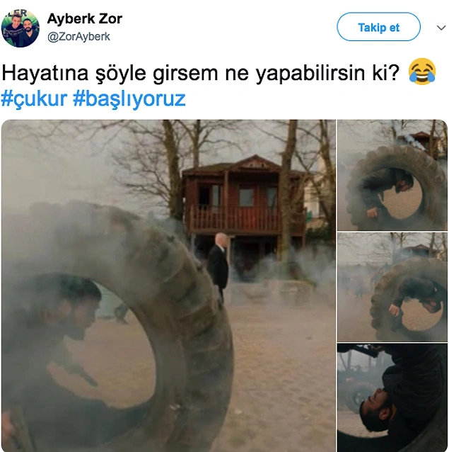 Çukur dizisinin gelmiş geçmiş tüm aksiyon filmlerini sille tokat dövdüğü çatışma sahnesi