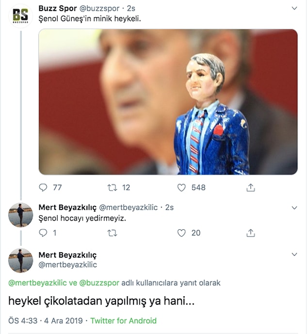 9. Yedirmeyiz hocamı!