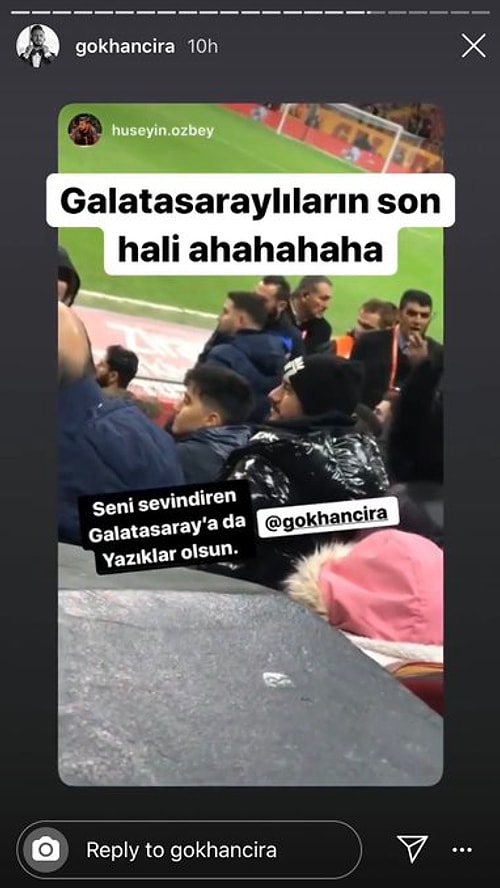 Selin Ciğerci'nin Eşi Tuzlaspor Futbolcusu Gökhan Çıra'nın Galatasaray Paylaşımları Tepki Çekti