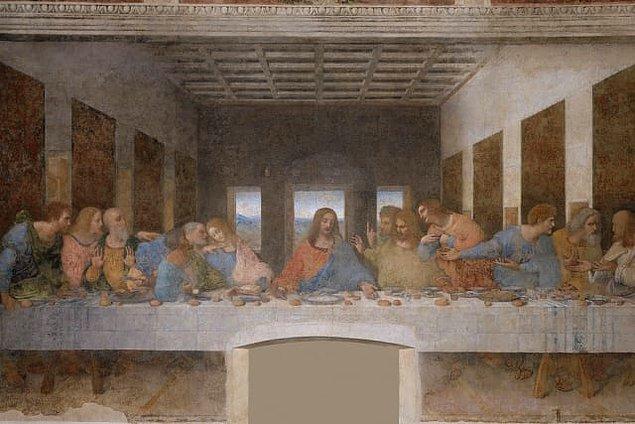 7. İsa Mesih'in Romalı askerlerce tutuklanmasından bir gün öncesini anlatan Leonardo da Vinci eserinin adı nedir?