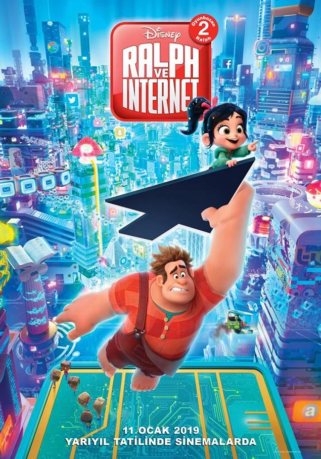 Ralph Breaks the Internet (Ralph ve İnternet - Oyunbozan Ralph 2)