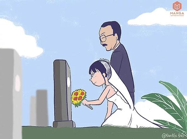 3. Hâlâ Yapabiliyorken Sevin! Nişanlısını Kaybeden Kızın Yürek Burkan Hikâyesini Anlatan Karikatürler
