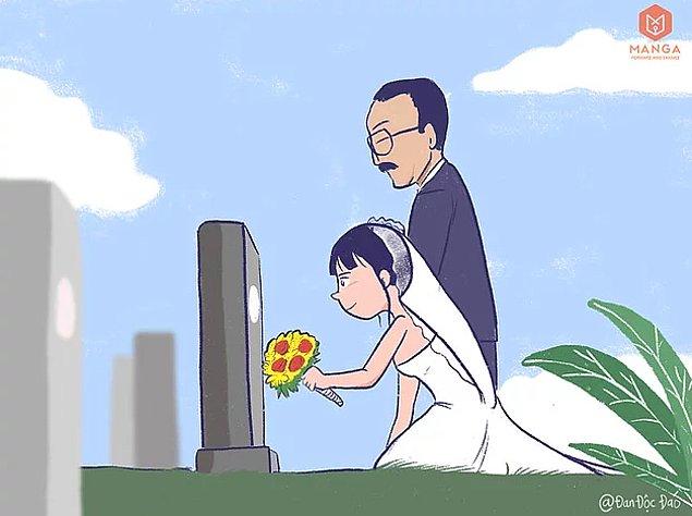 3. Hâlâ Yapabiliyorken Sevin! Nişanlısını Kaybeden Kızın Yürek Burkan Hikâyesini Anlatan Karikatürler