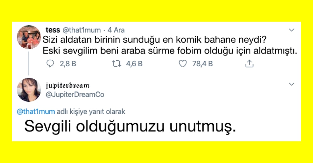 En Komik Aldatılma Bahanelerini Paylaşırken Bir Yandan Güldüren Bir Yandan da Ciğerimizi Dağlayan 17 Kişi