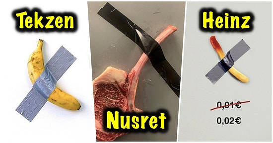 Cılkı Çıktı! 120 Bin Dolara Satılan Duvara Bantlanmış Muzdan Esinlenerek Yapılan 13 Reklam Çalışması