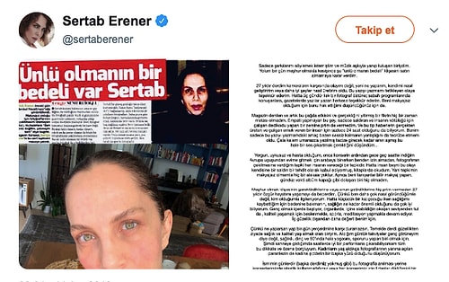 Sertab Erener'den Makyajsız Fotoğrafına Acımasız Yorum Yapan Cengiz Semercioğlu'na Ahlak Dersi Gibi Cevap