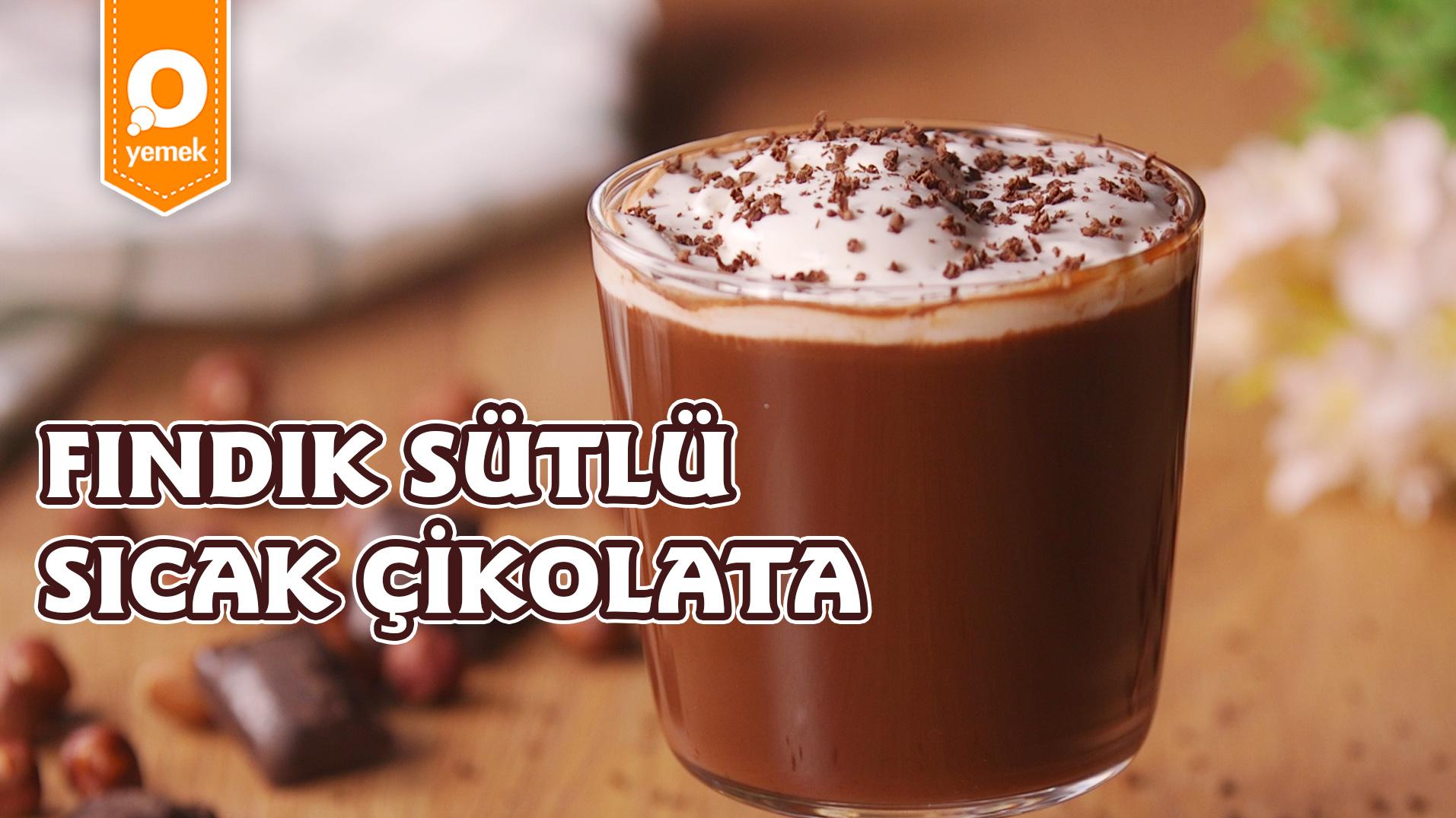 Süt İçemeyenleri Sevindirmeye Geldik! Fındık Sütlü Sıcak Çikolata Nasıl