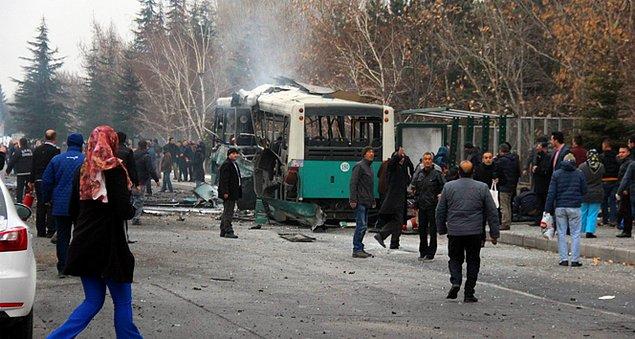2016 - Türkiye'nin Kayseri ilinde patlama oldu.
