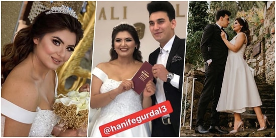 Aradığı Aşkı Nihayet Buldu! Ünlü Gelin Adayı Hanife Gürdal Sevgilisi Kemal Ayvaz ile Dünyaevine Girdi