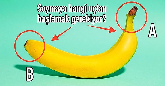 Büyük İkileme Noktayı Koyuyoruz: Bu Muz Denilen Meyveyi Tam Olarak Neresinden Soymamız Lazım?