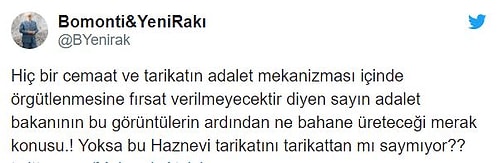 Adalet Bakanı Abdülhamit Gül'ün Tarikat Lideriyle Olan Görüntüleri Sosyal Medyanın Gündeminde