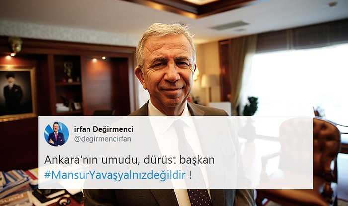 Sinan Aygün'ün Rüşvetle Suçladığı Mansur Yavaş TT Listesinde: #MansurYavaşYalnızDeğildir