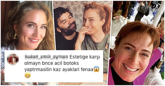 Ceyda Düvenci'den Göz Kenarlarındaki Kırışıklıklara Botoks Yaptırmasını Söyleyen Takipçisine Hayat Dersi Gibi Cevap