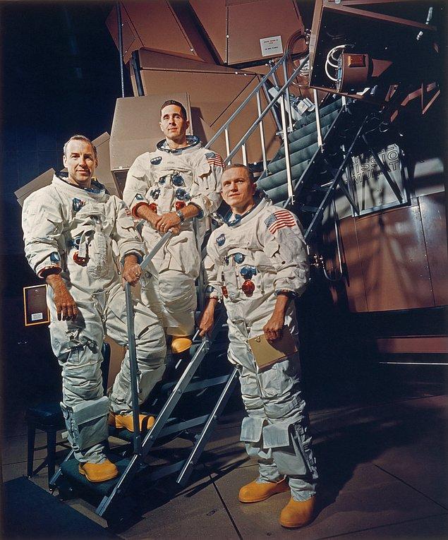 1968 - Aya ilk insanlı uçuşu gerçekleştiren Apollo 8 dünyaya döndü.