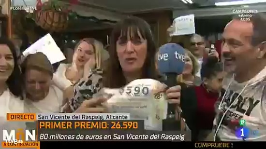 Репортер, ошибочно подумала, что выиграла джекпот в лотерее, и заявила, что не выйдет завтра на работу в прямом эфире