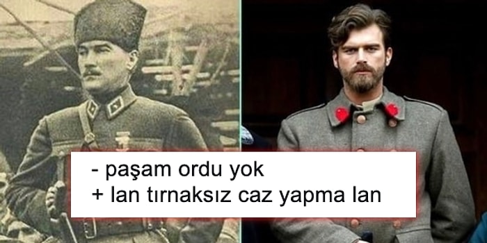 Kıvanç Tatlıtuğ'un Mustafa Kemal Atatürk'ü Canlandıracağını Duyan Goygoyculardan Birbirinden Komik Tepkiler