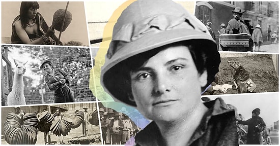 Amerika'nın En Büyük Kadın Kaşifi: 160 Bin Kilometre Seyahat Edip İlginç Fotoğraflar Çeken Harriet Chalmers Adams