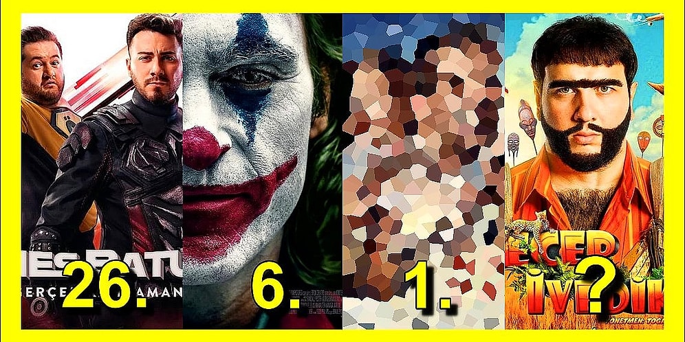 Gişede Rakamlar Belli Oldu: 2019'da Sinemalarda En Çok İzlenen ve Hasılat Yapan 30 Film