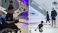 Cristiano Ronaldo’nun, Doğuştan İki Bacağı Olmayan Kazakistanlı Hayranıyla Tanıştığı Anlar!