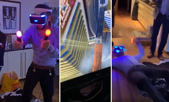 Sanal Gerçeklik Deneyimi Hüsranla Biten Adam