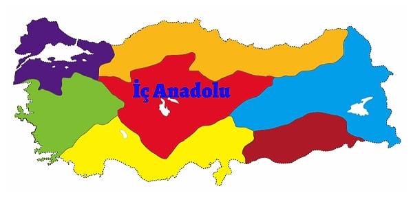 İç Anadolu Bölgesi!