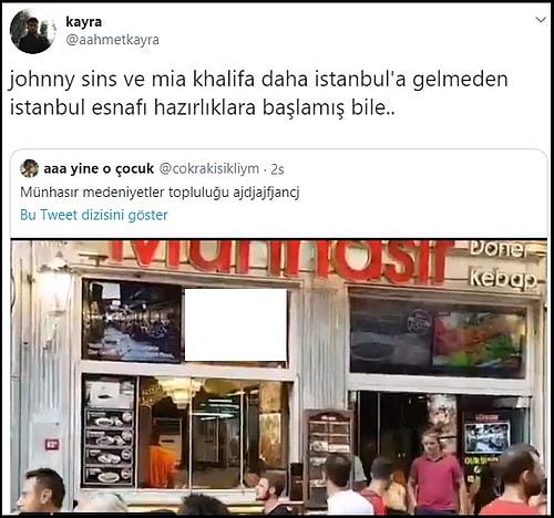 Taksim'de Bir Mekanın Reklam Ekranında Porno Film Oynattılar!