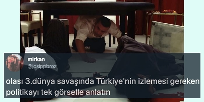 Olası 3. Dünya Savaşı'nda Türkiye'nin İzlemesi Gereken Politikayı Tek Görselle Anlatarak Güldüren Mizahşörler