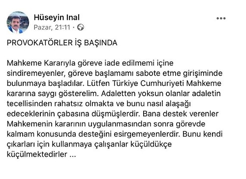 Atanmasına Destek Olan AKP'lilere Teşekkür Eden Okul Müdürü Koltuğundan Oldu