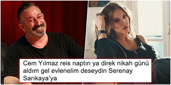 Stalklarken Dalıp Gittiğini Söyleyen Cem Yılmaz ile Serenay Sarıkaya'nın Birlikte Olduğu İddiaları İyice Güçlendi!