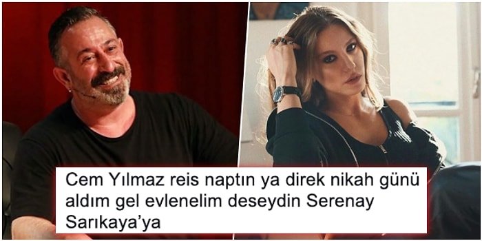 Stalklarken Dalıp Gittiğini Söyleyen Cem Yılmaz ile Serenay Sarıkaya'nın Birlikte Olduğu İddiaları İyice Güçlendi!