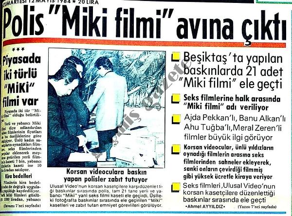 Türkiye'de halkın çeşitli katakullilerle gizli gizli izlemeye çalıştığı porno filmler yurt dışında eğitici olmak şartıyla sinemalarda gösteriliyordu.