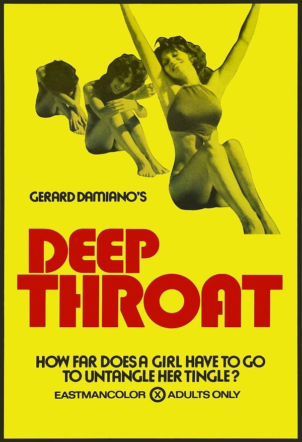 1972 yılında da fena halde ortalığı karıştıran ve yıllar sonra bilinmeyenlerin ortaya çıkacağı Amerikan yapımı "Deep Throat" isimli fantastik diyebileceğimiz bir porno film çekildi.