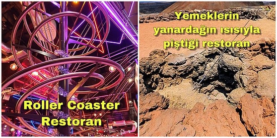 Dünyanın Dört Bir Yanından Bir Fırsat Bulup Ziyaret Etmek İçin Can Atacağınız Birbirinden İlginç 15 Restoran