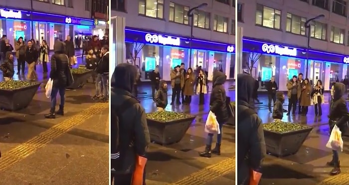 Bir Çocuk ile Kadının Sokağın Ortasında 'Haydi Söyle' Performansı ile İnsanların Kulaklarının Paslarını Sildikleri Anlar!