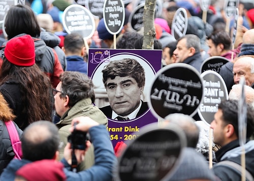 13 Yıl Oldu: Hrant Dink Vurulduğu Yerde Anıldı