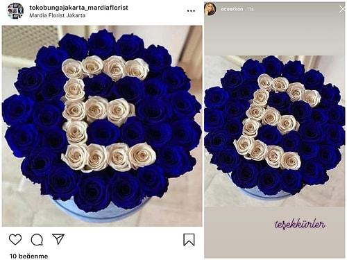 Ece Erken İnternet'ten Bulduğu Çiçek Fotoğrafını Kendisine Gelmiş Gibi Paylaşınca, Twitter Aleminin Diline Düştü